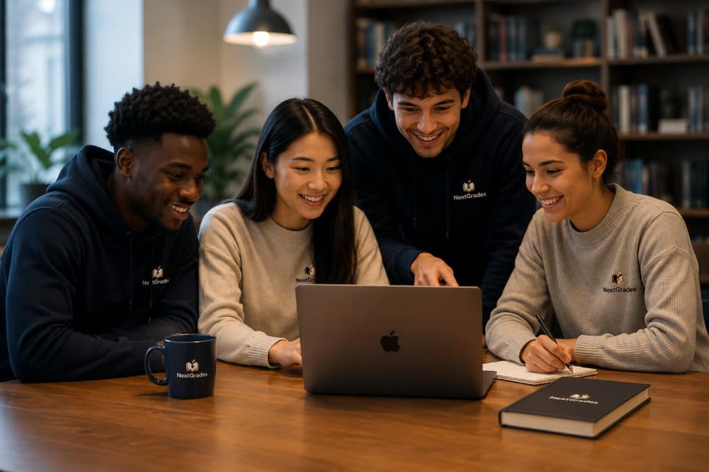 Schüler:innen arbeiten zusammen